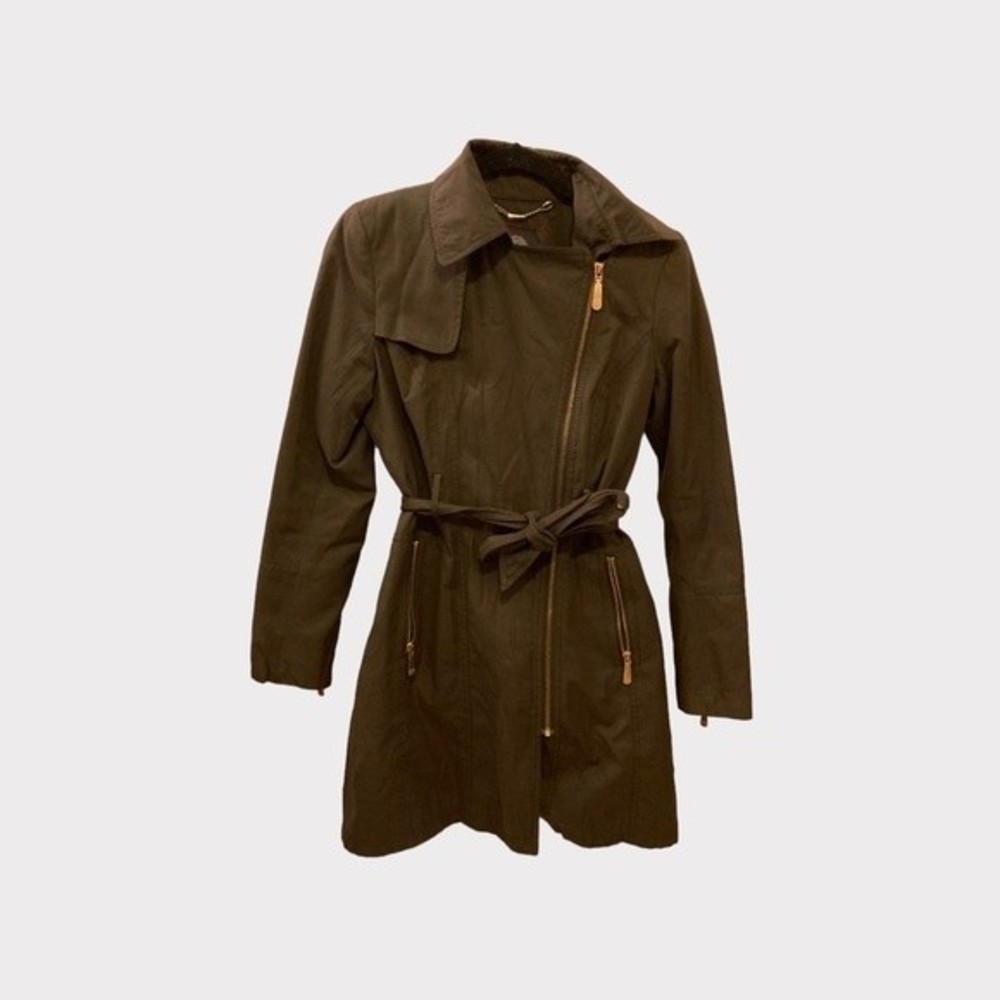 Vince Camuto spring olive green jacket